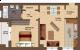 Apartament cu 2 camere-Parter