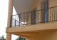 Balcon cu balustrada din fier forjat