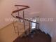Balustrade de interior din lemn si inox