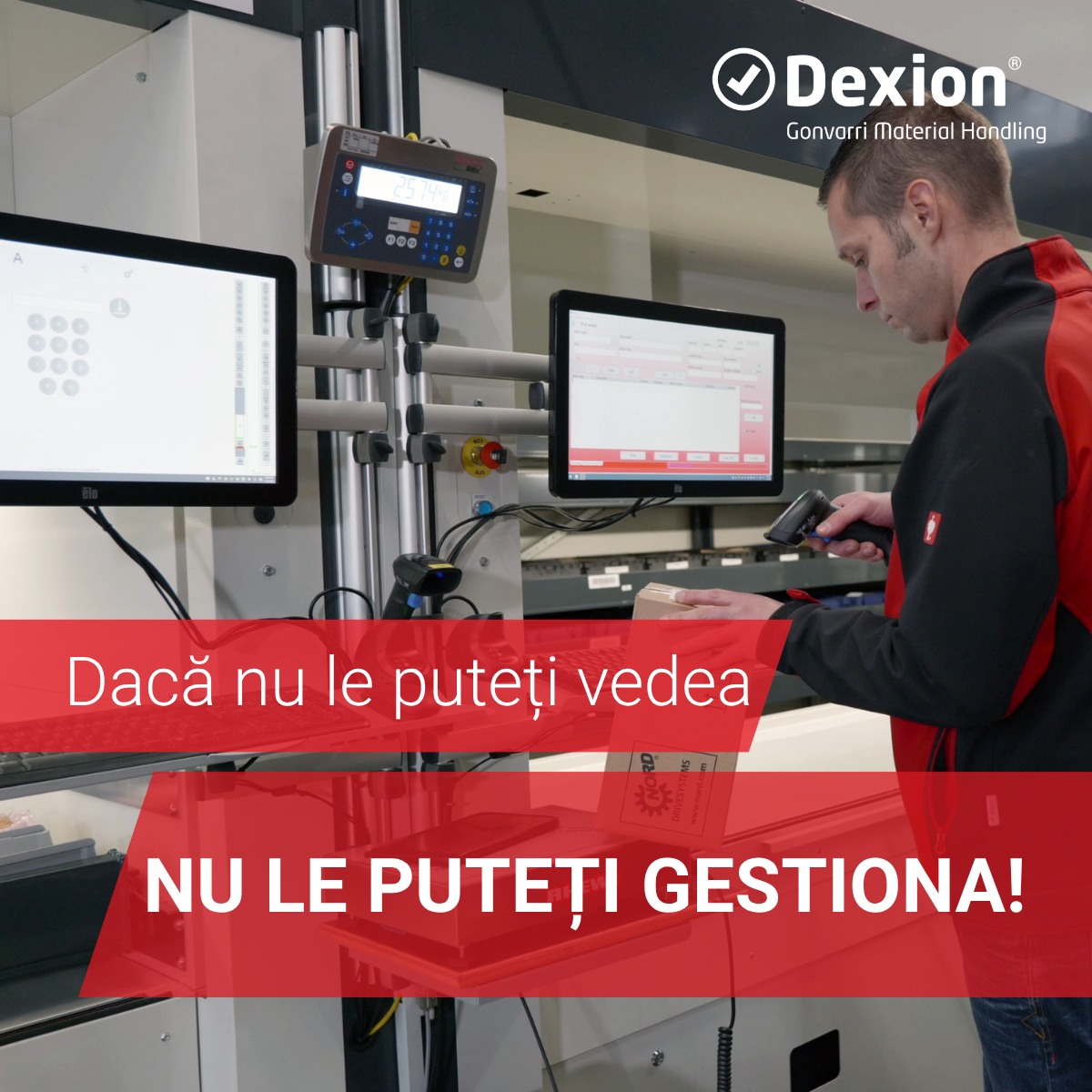 Sisteme depozitare mărfuri industrie