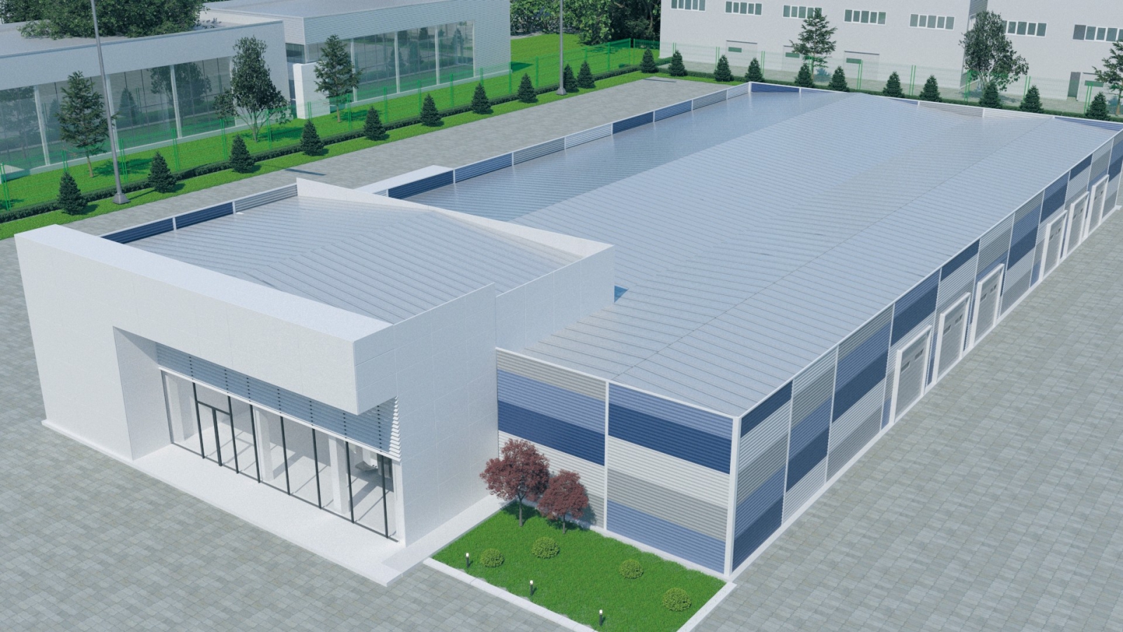 Hale prefabricate din beton 