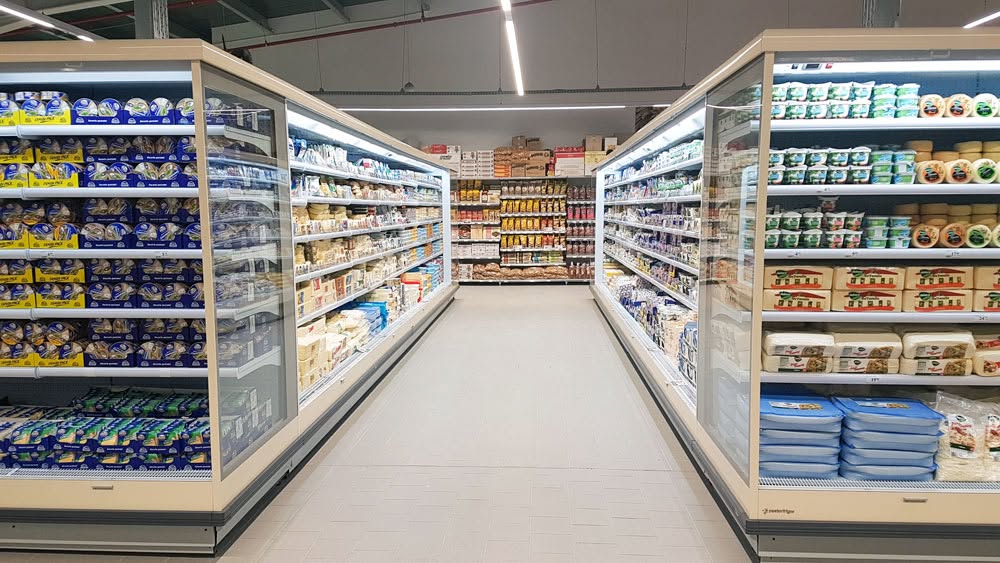 rafturi frigorifice supermarket