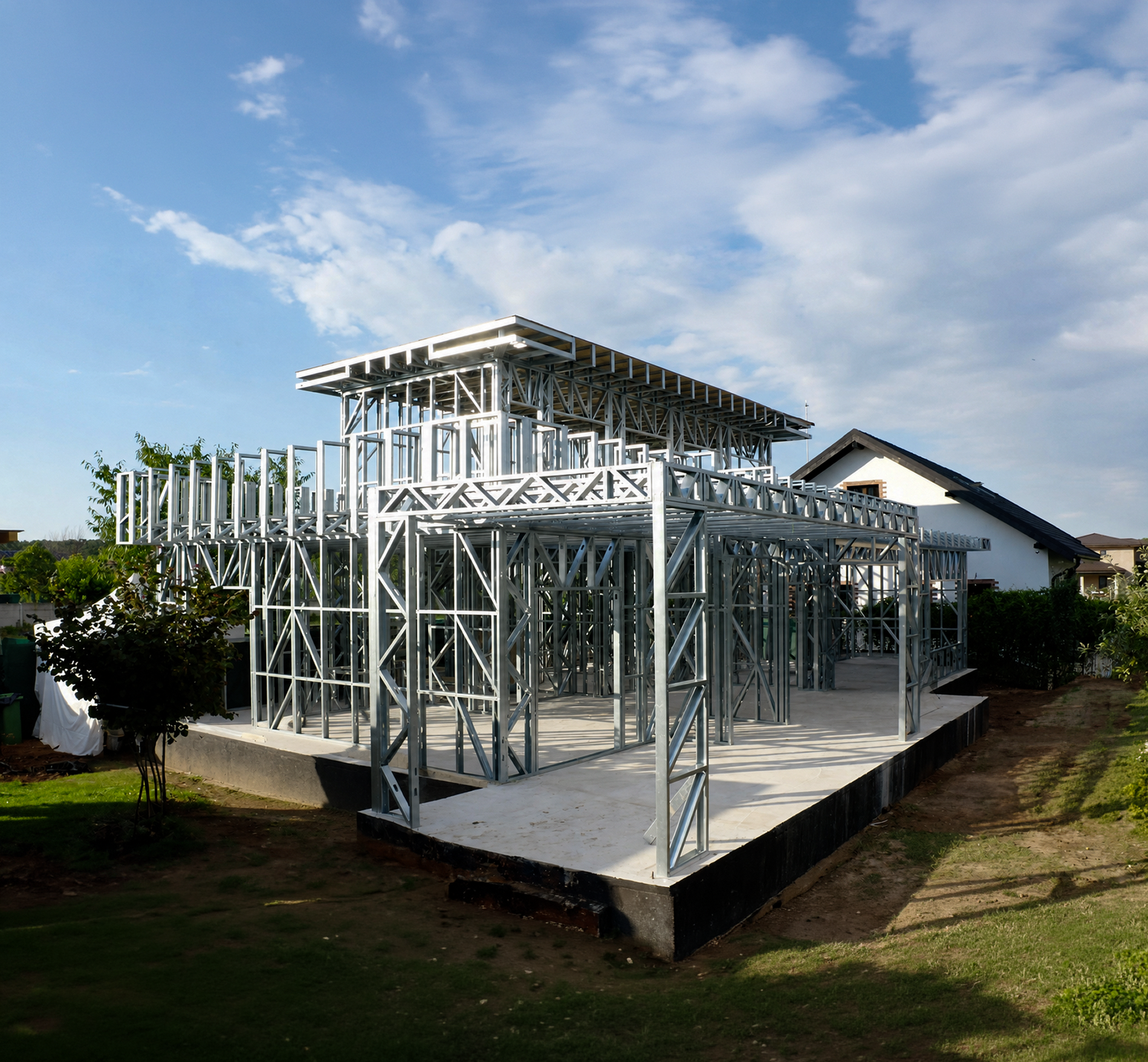 Casa pe structura metalică TechDaal