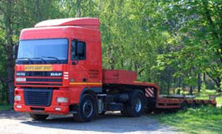 DAF 4x2 cu 2 axe