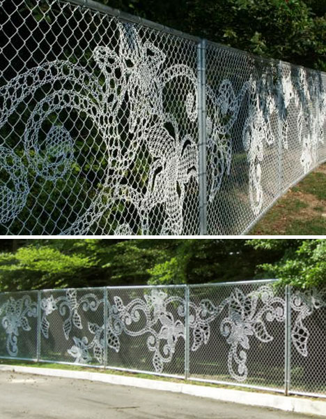 Gard decorativ din sarma